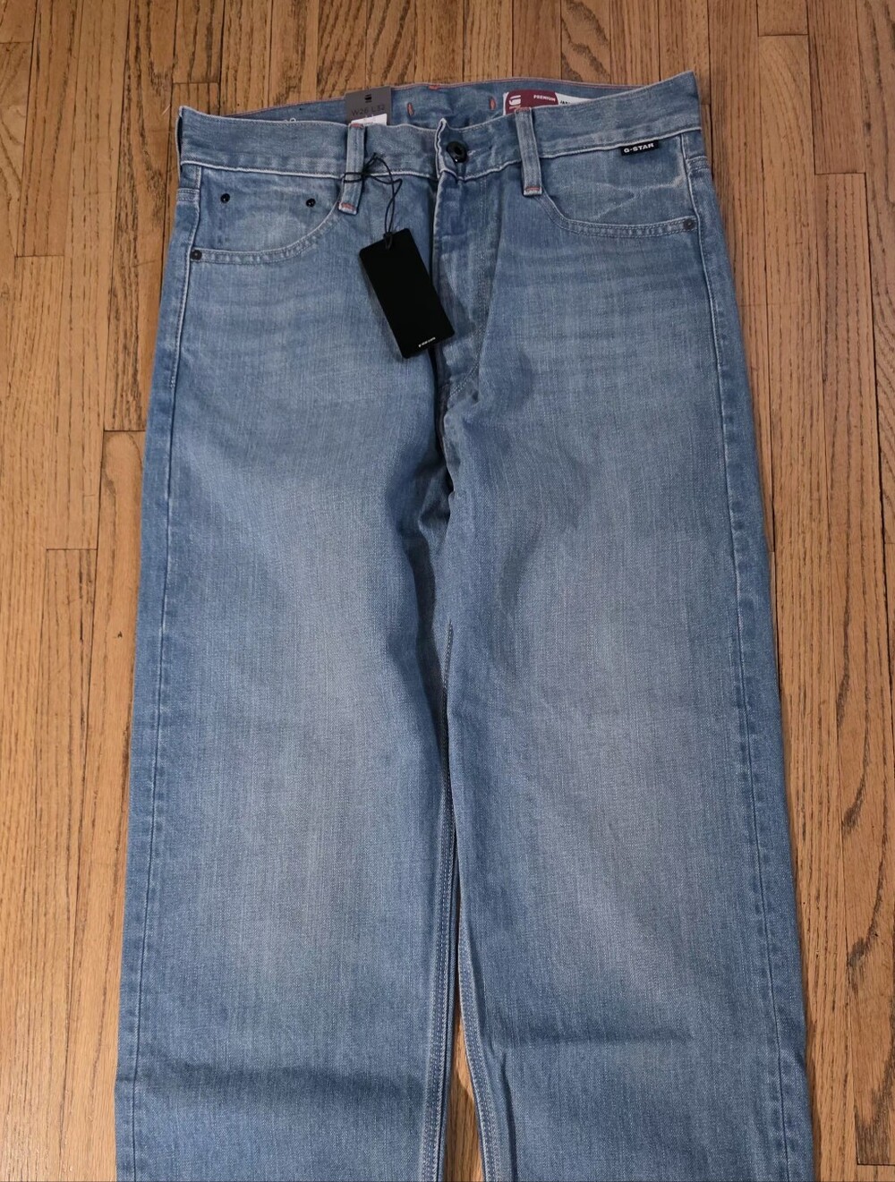 G-Star Women’s Light Blue Straight Leg Jeans